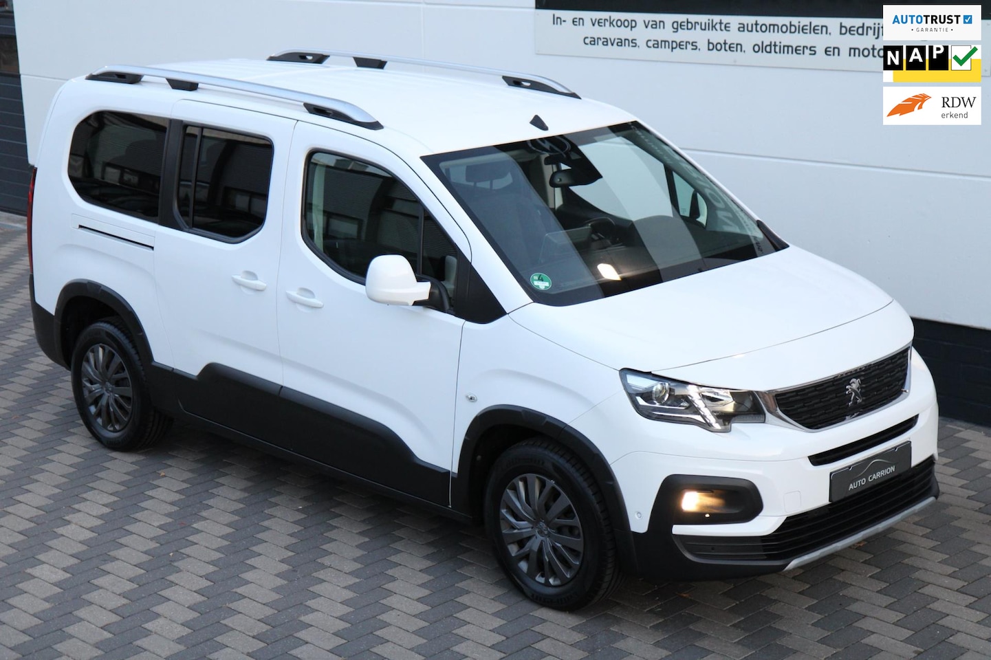 Peugeot Rifter Long - 1.2 Puretech Long Allure 7p. 1.2 Puretech Long Allure 7p. Aut. BTW !! - AutoWereld.nl