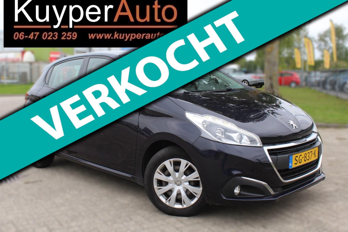 Peugeot 208 - 1.2 PureTech Blue Lion NAP,, AIRCO ,,MULTIMEDIA ,,NAVI,, LED ,,PARKEERSENSOREN TREKHAAK - AutoWereld.nl