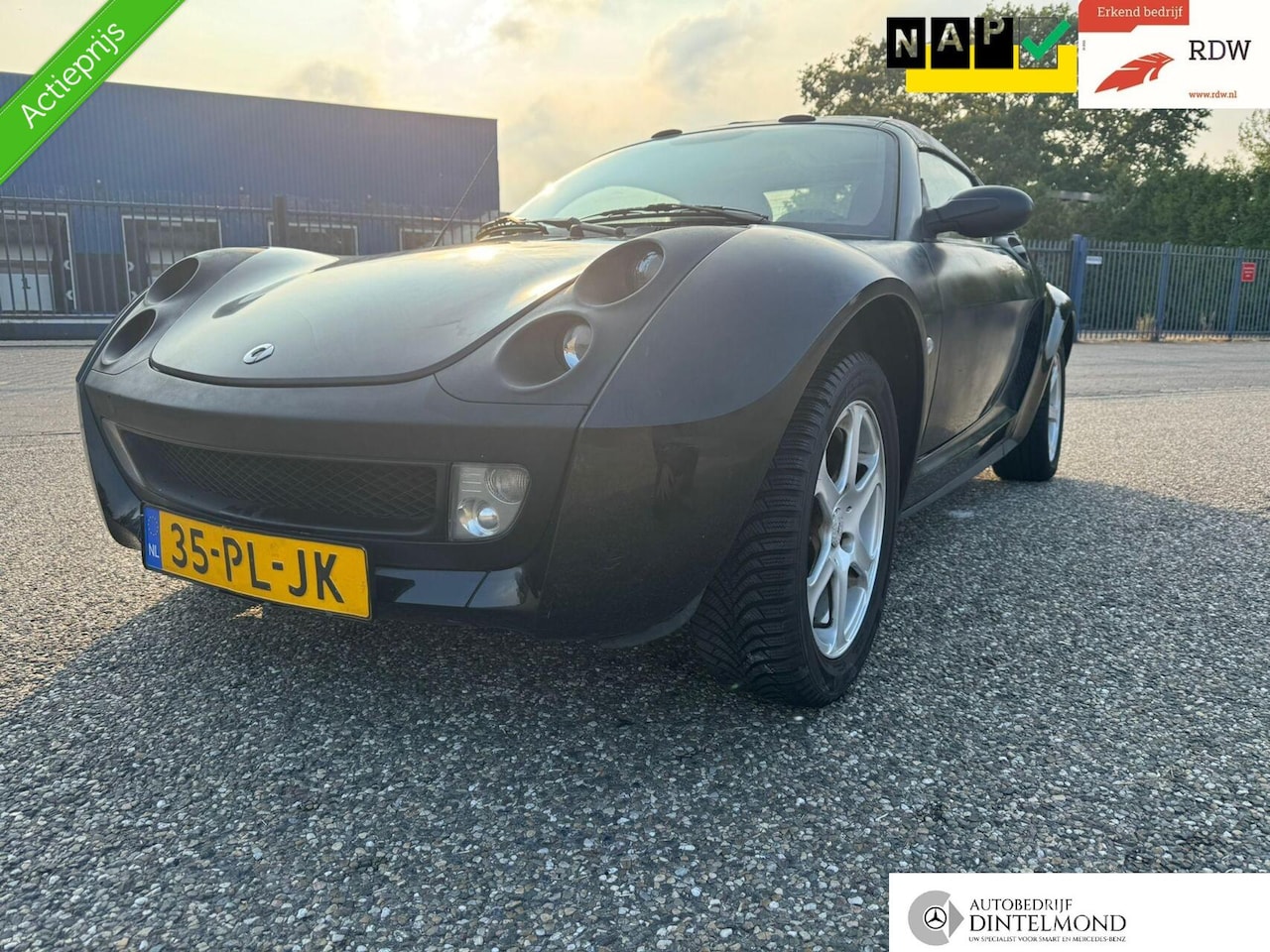 Smart Roadster - 0.7 hardtop, LM velgen, vol-automaat - AutoWereld.nl