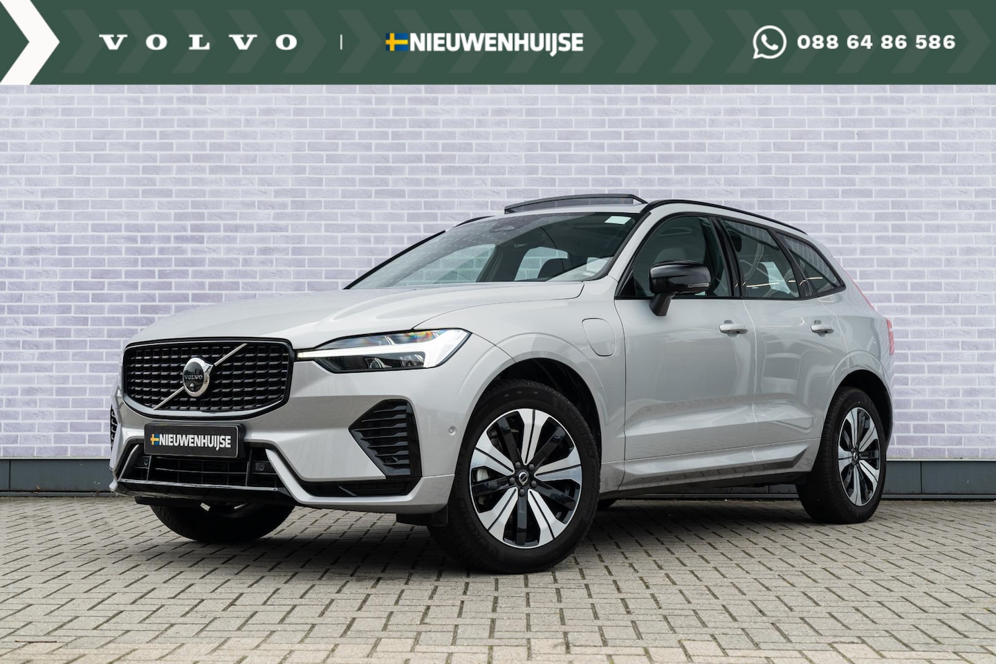 Volvo XC60 - T6 Plug-in hybrid AWD Plus Dark | Long Range | Trekhaak | BLIS | Adaptive cruis-control | - AutoWereld.nl