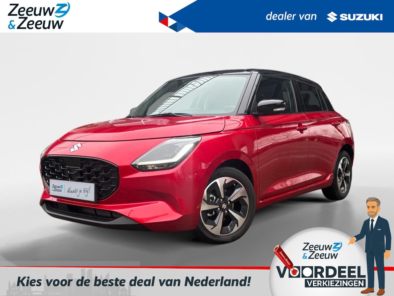 Suzuki Swift - 1.2 Style | Meerdere kleuren in bestelling* |  6 jaar garantie | Mega Deal!!! 2500 euro Ko - AutoWereld.nl