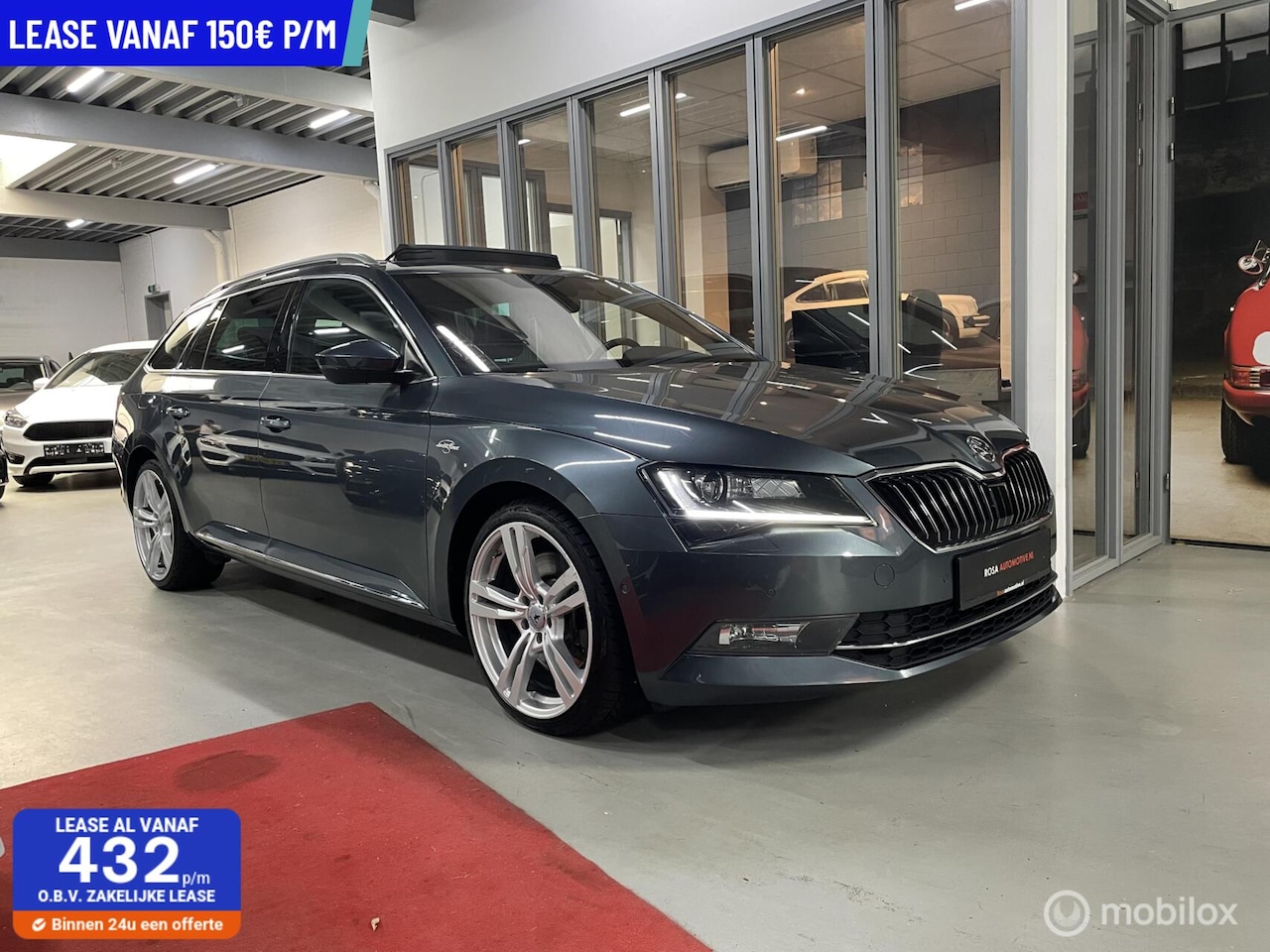 Skoda Superb Combi - 2.0 TSI 4x4 DSG 280 pk PANO LEER CAMERA PDC CRUISE STOELVE. VOL OPTIES - AutoWereld.nl