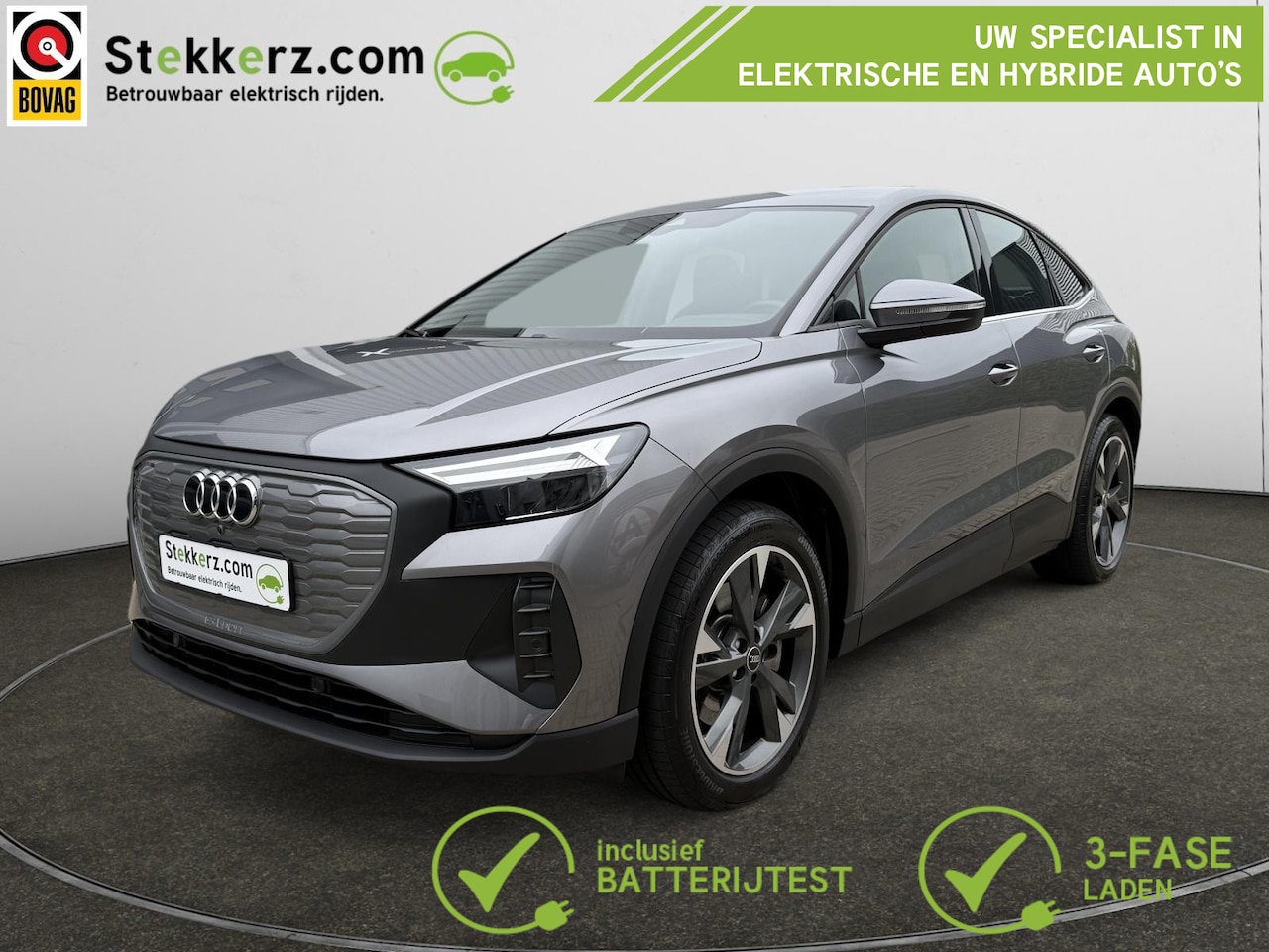 Audi Q4 Sportback e-tron - 40 Edition 77 kWh Leer, Comfortstoelen - AutoWereld.nl