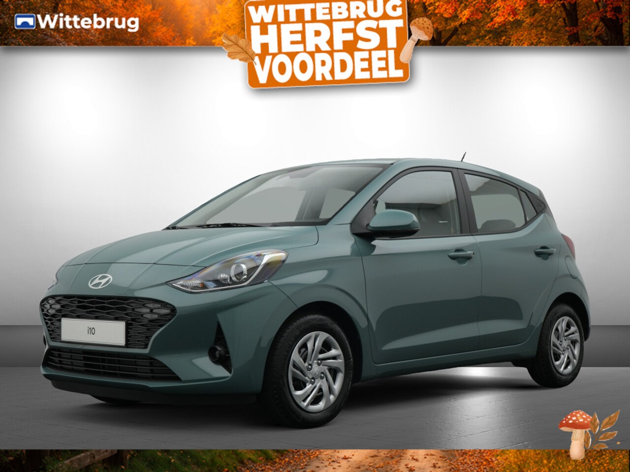 Hyundai i10 - 1.0 Premium met Navigatie, Climate Control en Cruise Control Uit voorraad leverbaar - AutoWereld.nl