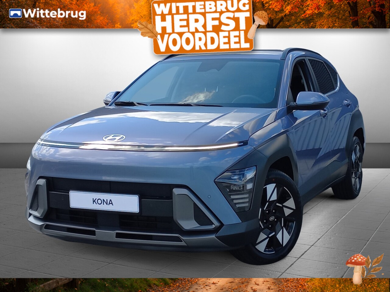 Hyundai Kona - 1.6 GDI HEV Comfort Smart Full Hybride Automaat met Navigatie, Camera en Stoelverwarming v - AutoWereld.nl