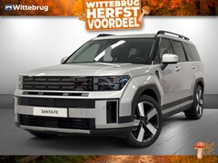 Hyundai Santa Fe - 1.6 T-GDI PHEV Premium 4WD 7p. Nieuw model Plug-In Hybride met Navigatie, Lederen bekledin