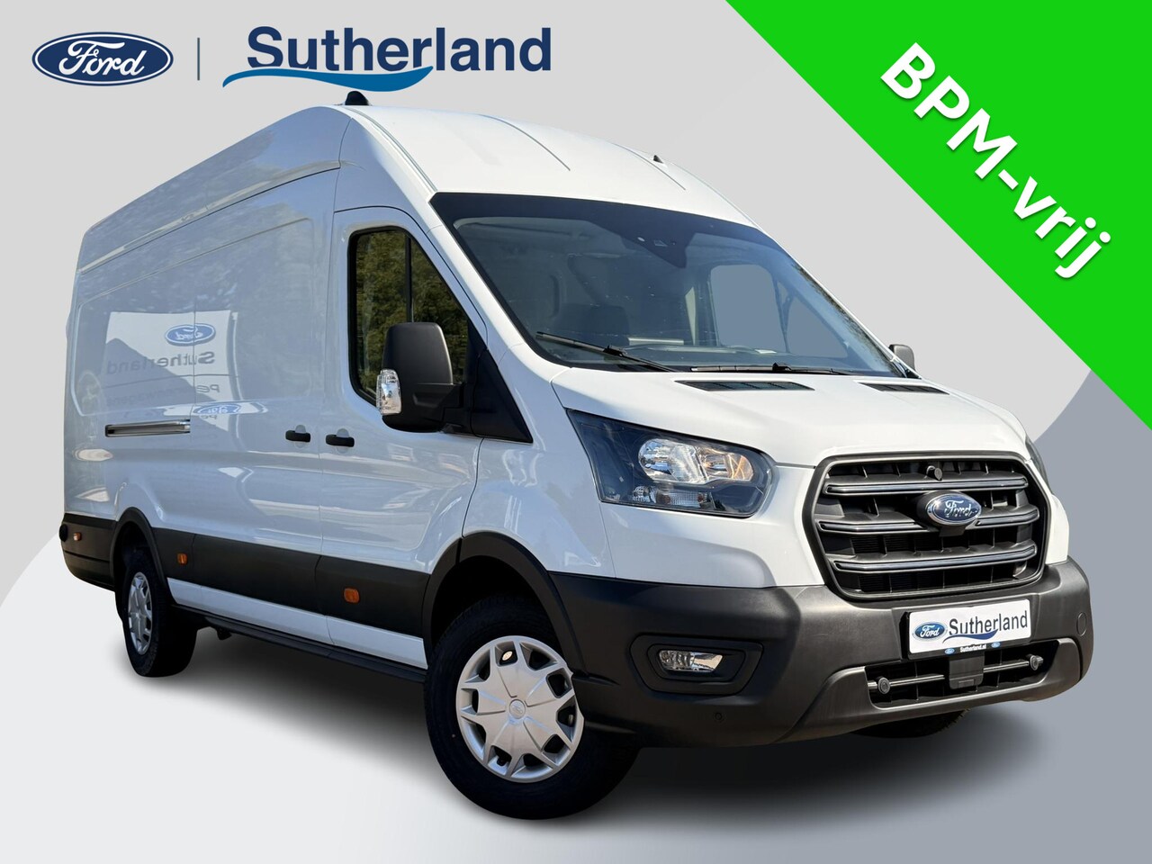 Ford Transit - 350 2.0 TDCI L4H3 Trend RWD | 130pk | Navigatiesysteem SYNC4 | Stoelverwarming  | Elektris - AutoWereld.nl