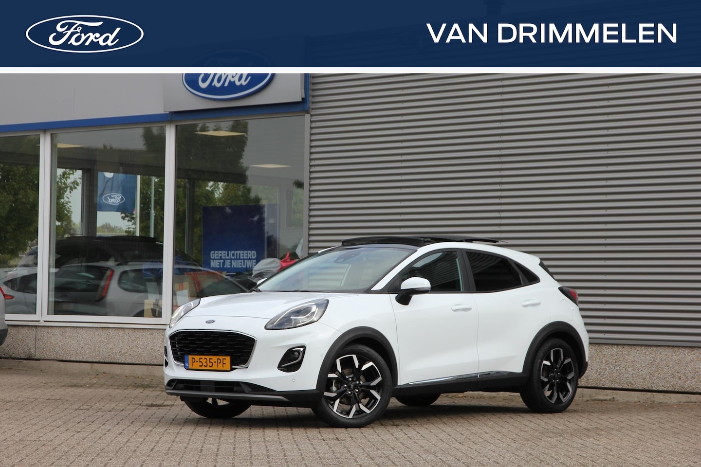 Ford Puma - 1.0i Ecoboost Hybrid 125pk Titanium X - AutoWereld.nl