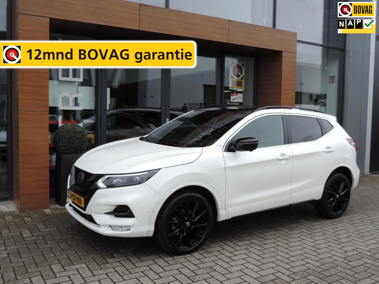 Nissan Qashqai - 1.3 DIG-T N-Tec 60.000km | NL-auto | Panodak | 360Cam | CarPlay | Keyless | ECC | 19” Alls - AutoWereld.nl