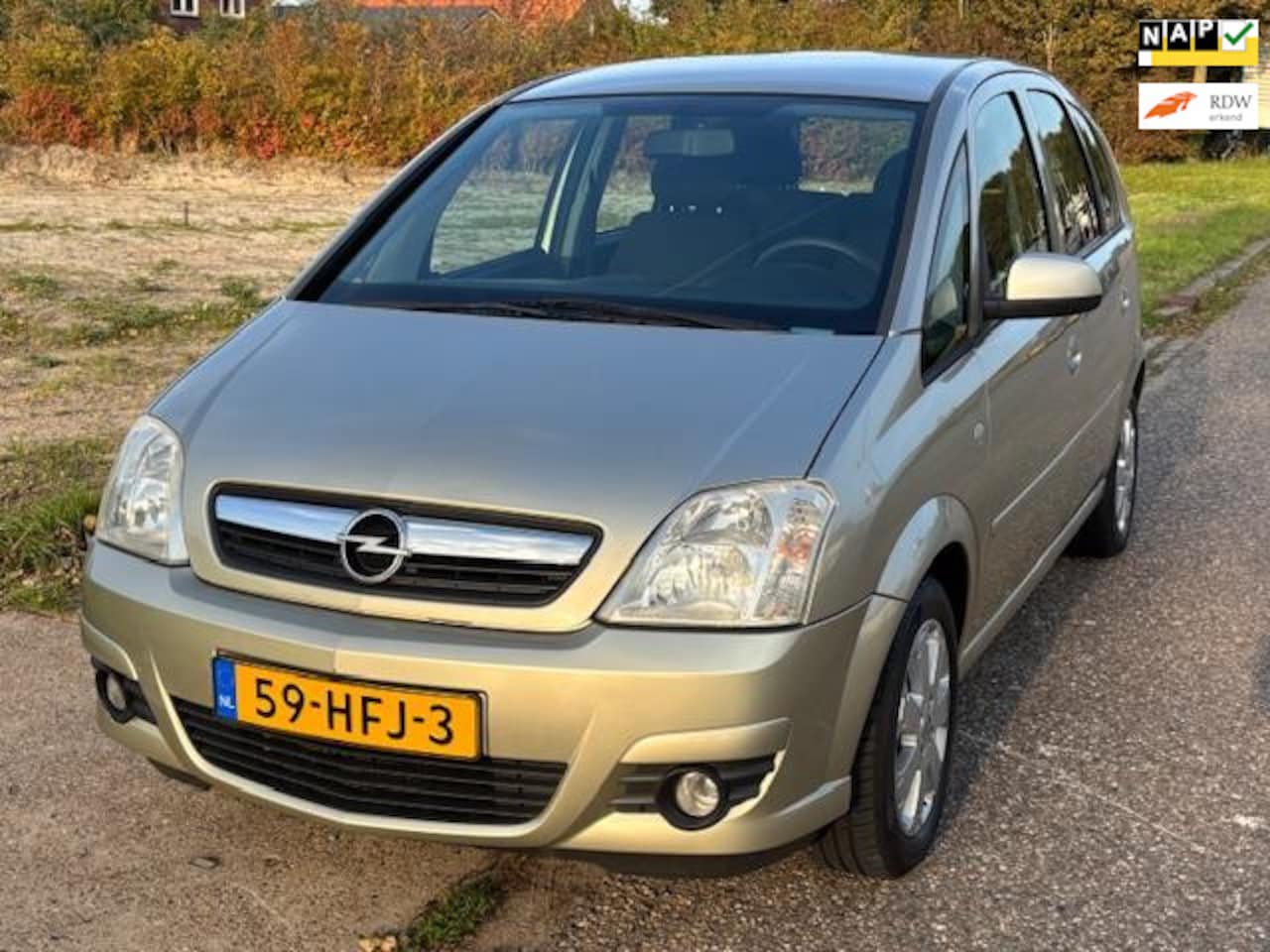 Opel Meriva - 1.4-16V Temptation Airco Electric pakket Audio-CD/MP3 LMV 15" Cruisecontrol Colorpakket AB - AutoWereld.nl