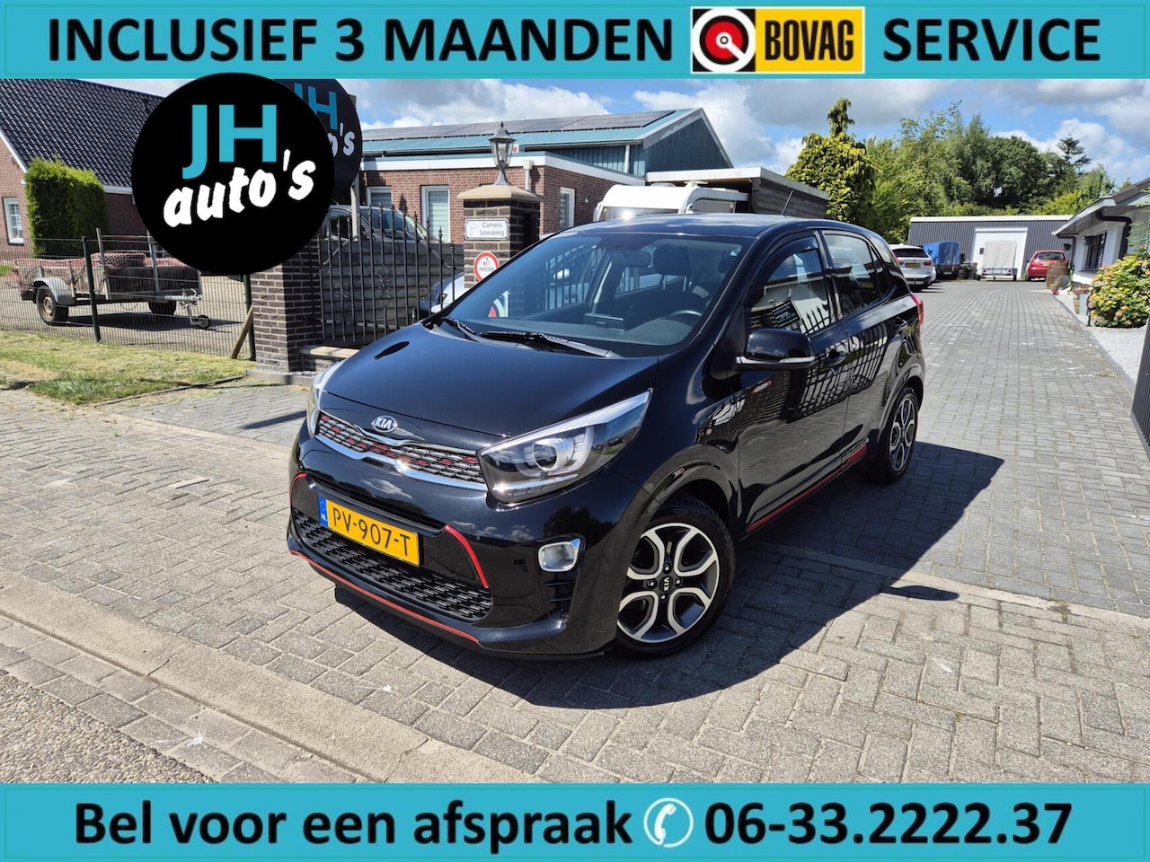Kia Picanto - 1.0 CVVT DynamicPlusLine CARPLAY/CRUISE/NW-MODEL - AutoWereld.nl