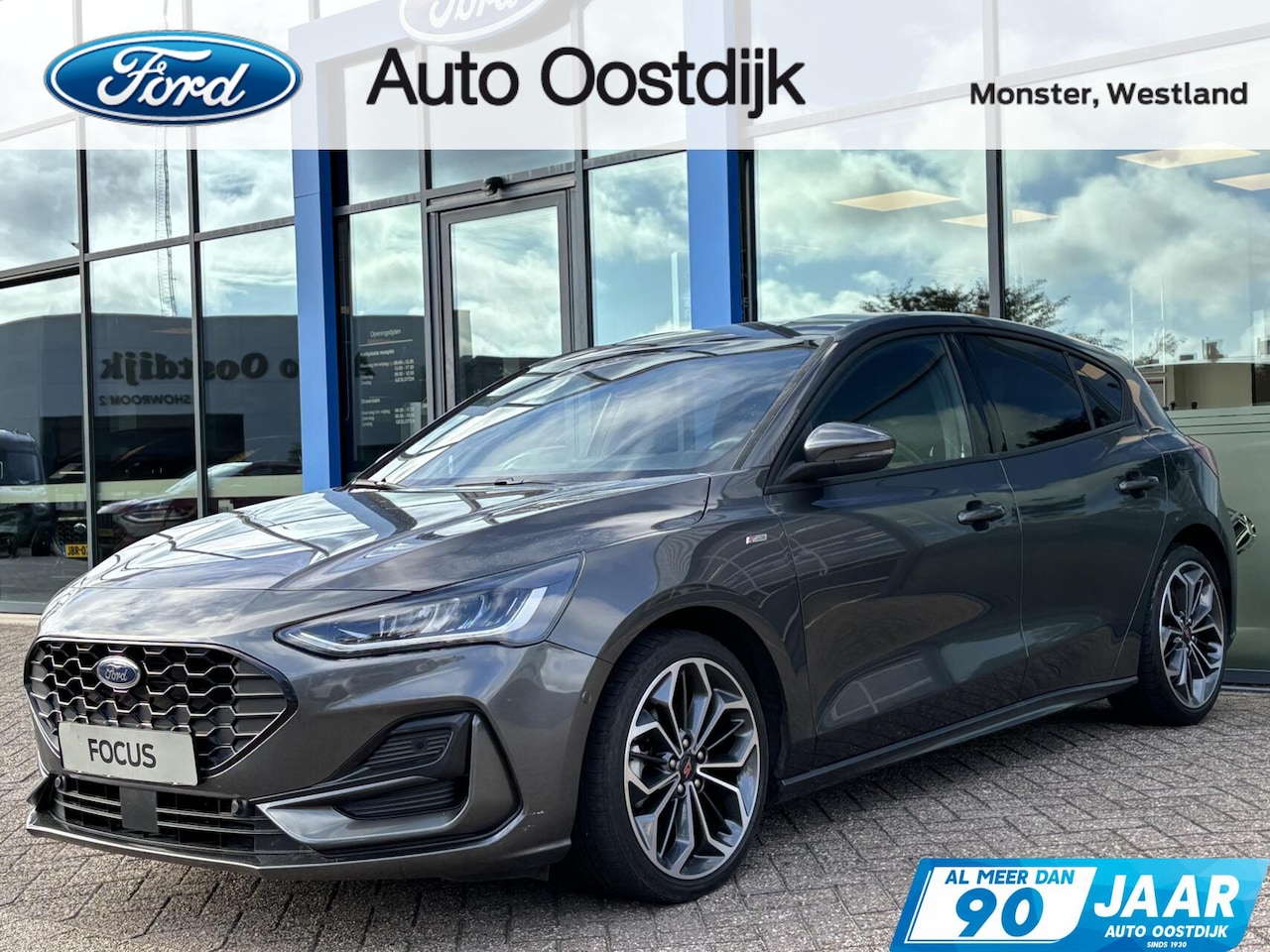 Ford Focus - 1.0 EcoBoost Hybrid ST Line 155PK Winterpack Adaptieve Cruise Camera Parkeersensoren Clima - AutoWereld.nl