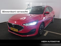 Ford Focus Wagon - 1.0 EcoBoost Hybrid Titanium X | Pano | 155 PK | Draadloos Carplay | Winterpakket | AGR |