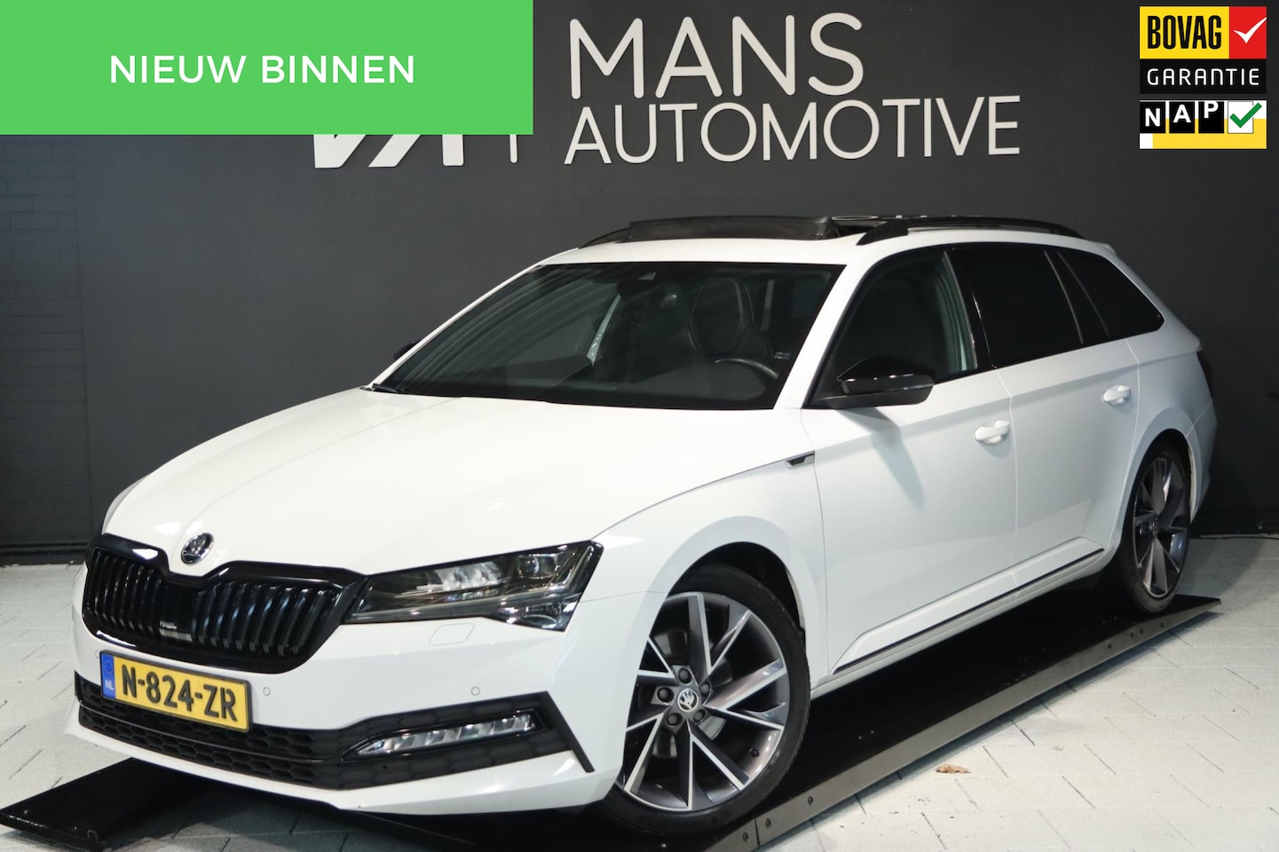 Skoda Superb Combi - 1.5 TSI ACT / PANODAK / 2X MEMROY / ACC / CAMERA / KEYLESS - AutoWereld.nl