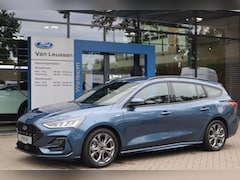 Ford Focus Wagon - 125PK HYBRID ST-LINE AUTOMAAT ANDROID/APPLE NAVI CAMERA P-SENSOREN 17" LM-VELGEN