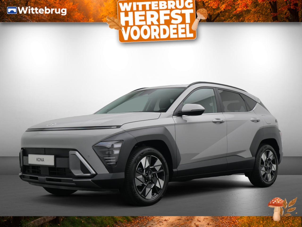 Hyundai Kona - 1.6 GDI HEV Comfort Smart Full Hybride Automaat met Navigatie, Camera en Stoelverwarming v - AutoWereld.nl