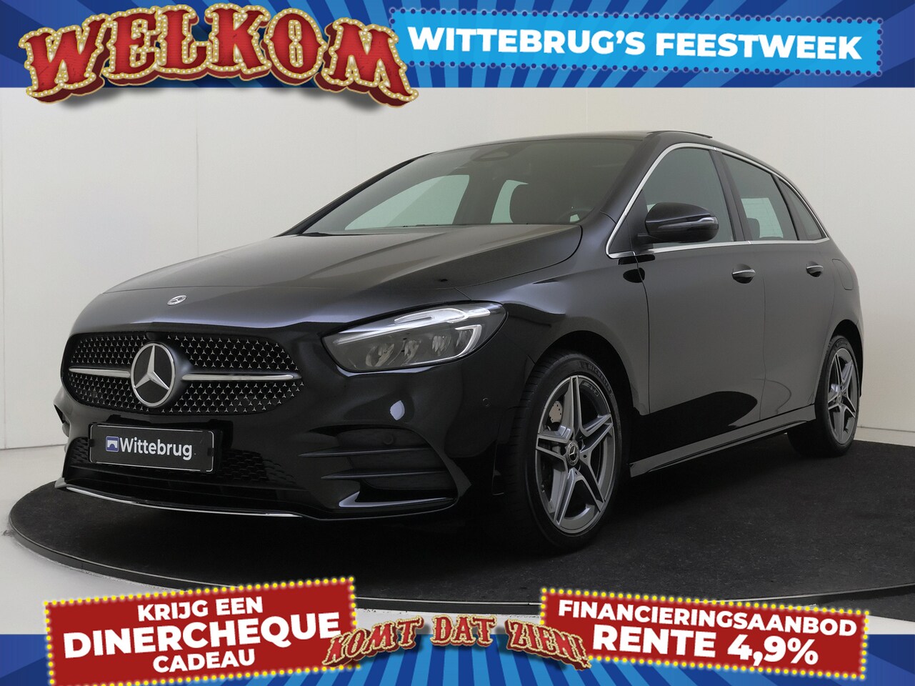 Mercedes-Benz B-klasse - 250 e Star Edition AMG Line Plus | Panoramadak | Leder/Alcantara | Camera | Navigatie | St - AutoWereld.nl