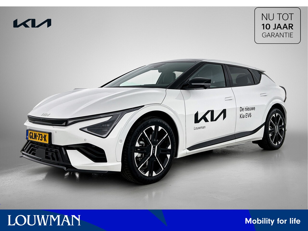 Kia EV6 - GT-Line 84 kWh | Meridian Sound | Sunroof | Snow White | **SNEL LEVERBAAR!** - AutoWereld.nl