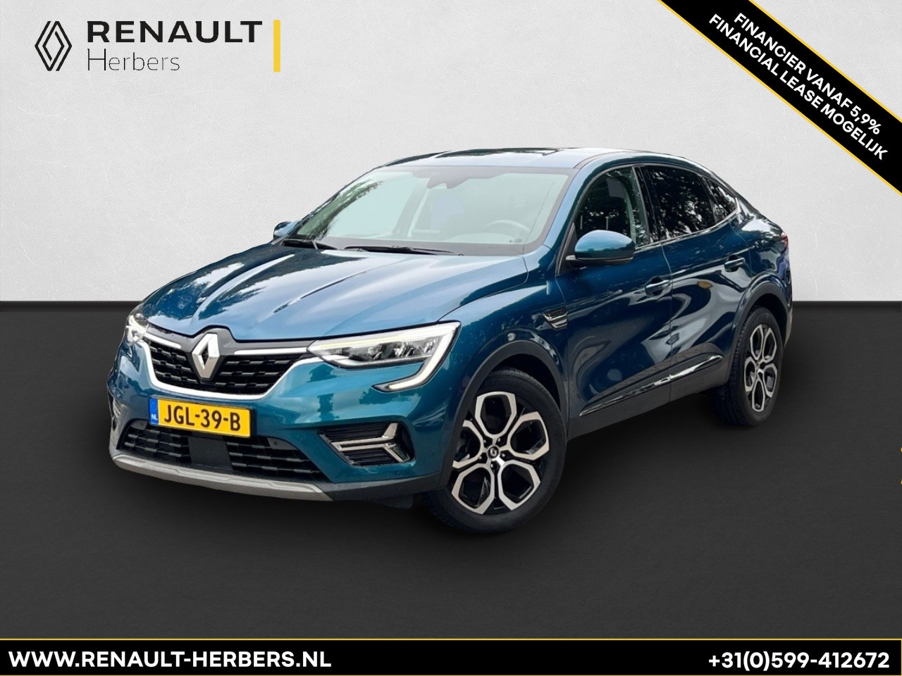 Renault Arkana - 1.6 E-Tech Hybrid 145 Intens CRUISE / PDC / CAMERA / NAVI / CLIMATE - AutoWereld.nl
