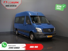 Mercedes-Benz Sprinter - 213 2.2 CDI Aut. L2H2 9 Persoons EXPORT Incl. BTW&BPM €13.915, - Airco/ PDC V+A/ Side & Re