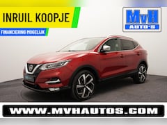 Nissan Qashqai - 1.2 Tekna +|LUXE|PANO|CAMERA|LED|LEER|TREKH
