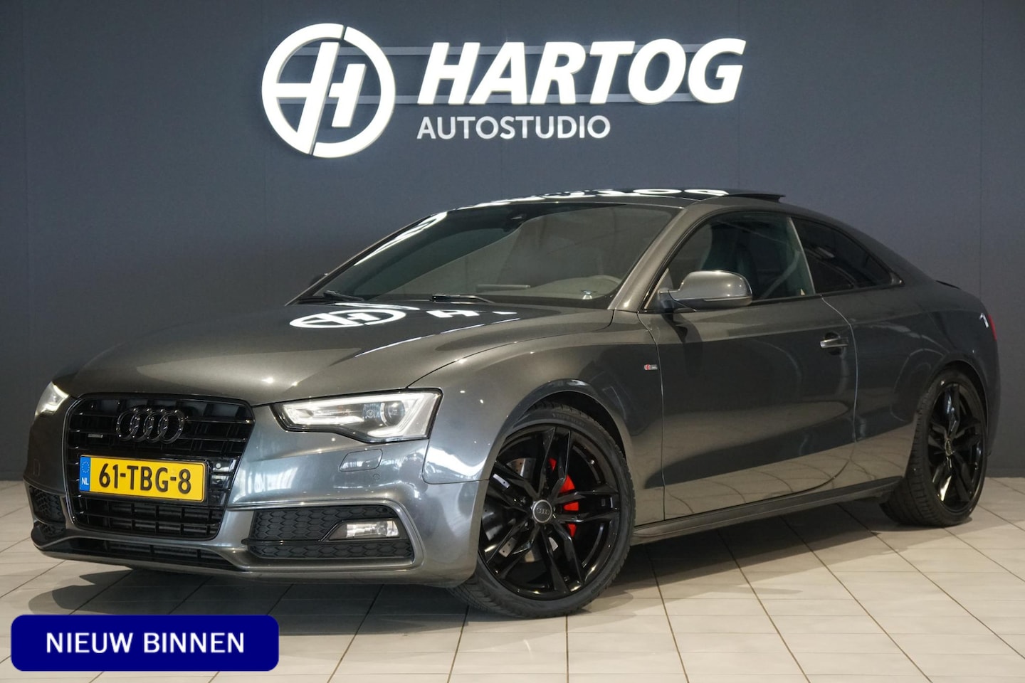 Audi A5 Coupé - 2.0 TFSI quattro Pro Line S + GUERRILLA EXHAUST / PANO / STANDKACHEL - AutoWereld.nl