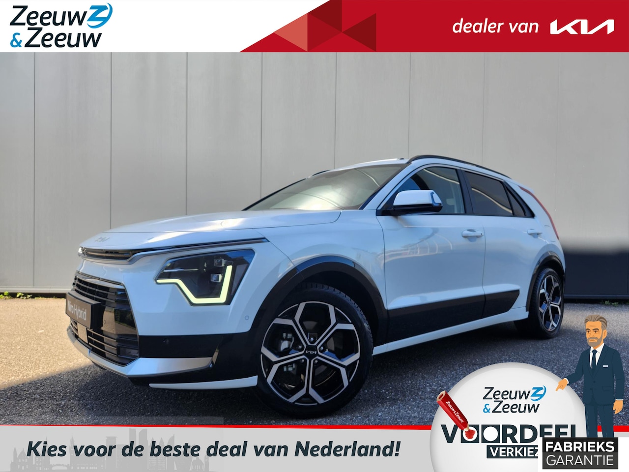 Kia Niro - 1.6i Hybrid ExecutiveLine Enkele op voorraad bel voor info | Incl €3.250,- inruilpremie - AutoWereld.nl