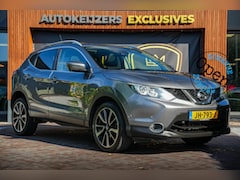 Nissan Qashqai - 1.2 Tekna Pano Navi Camera 19"L.M. Leder Airco Stoelverw