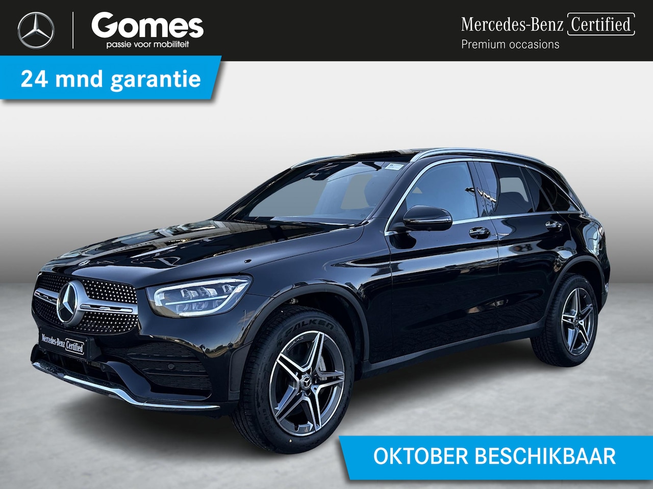Mercedes-Benz GLC-klasse - 300e 4MATIC Business Solution AMG | Panoramadak | Stoelverwarming | Cruise Control - AutoWereld.nl