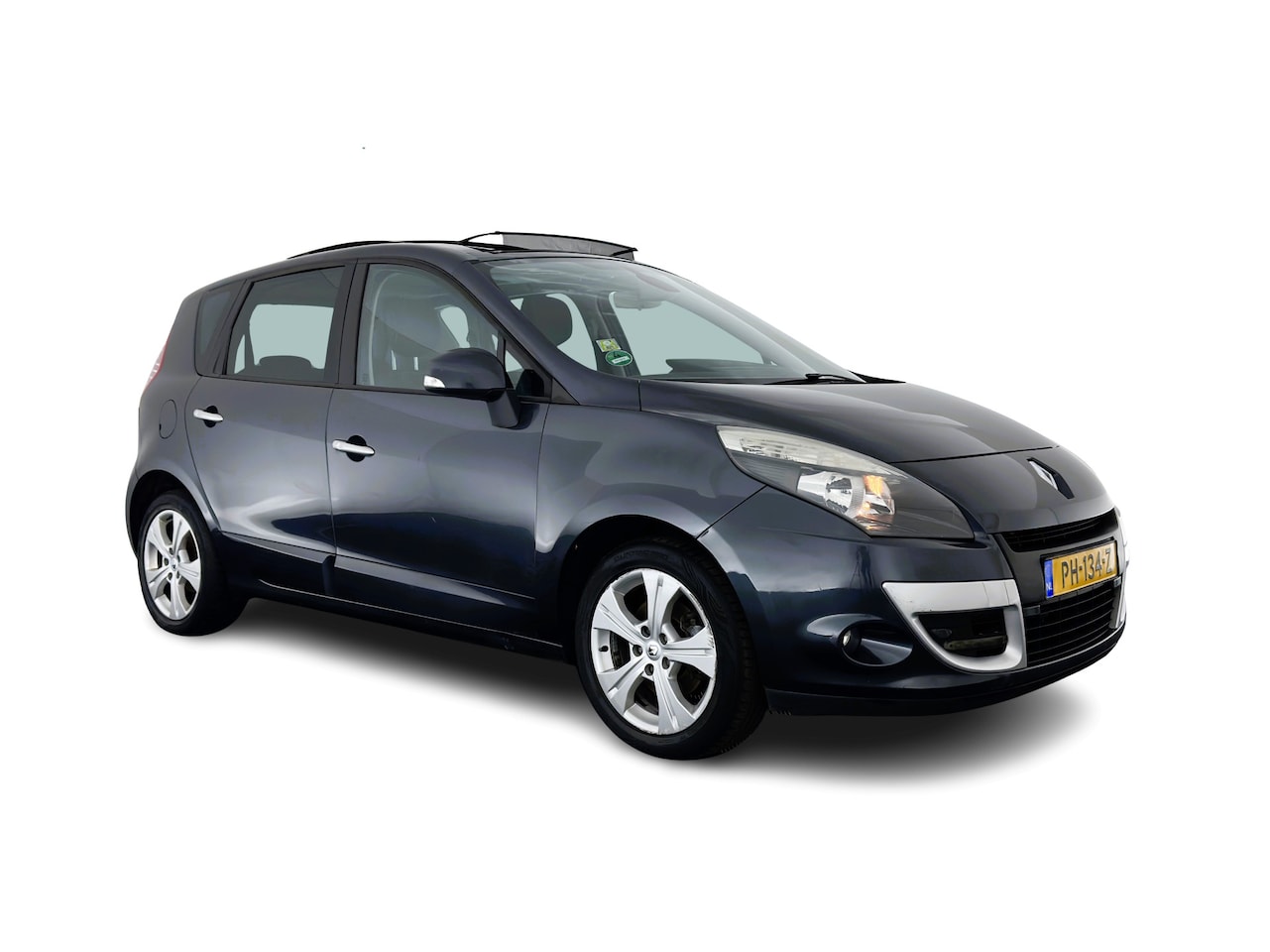 Renault Scénic - 2.0 Aut. *PANO | LEATHER-FABRIC | NAVI-FULLMAP | KEYLESS | ECC | PDC | CRUISE | 17''ALU | - AutoWereld.nl