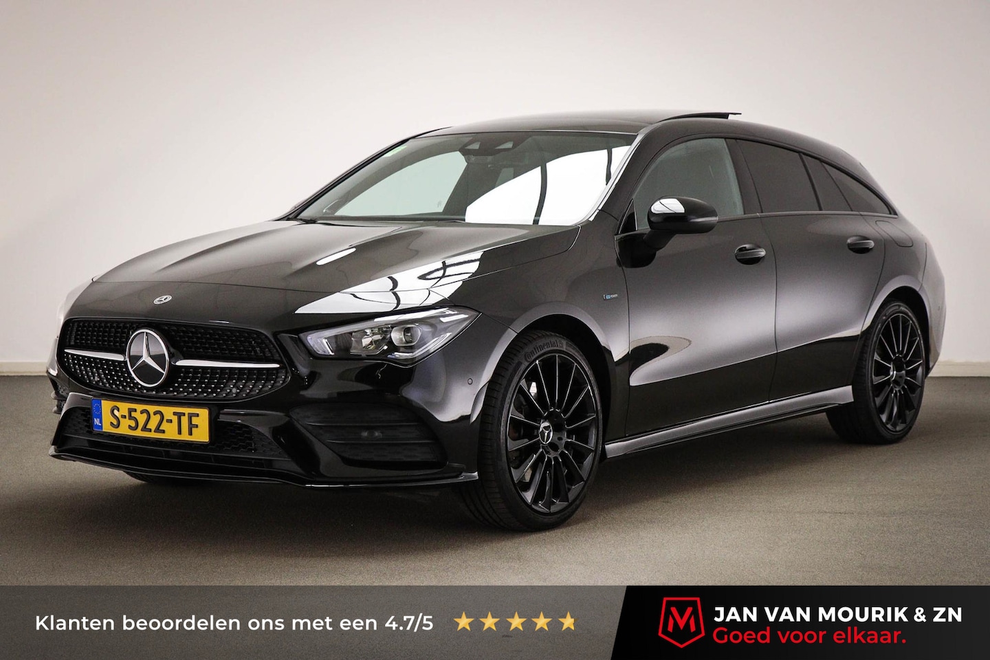 Mercedes-Benz CLA-klasse Shooting Brake - 250 e AMG Premium Plus | PANORAMADAK | BURMESTER DAB | APPLE | TREKHAAK | 19" - AutoWereld.nl