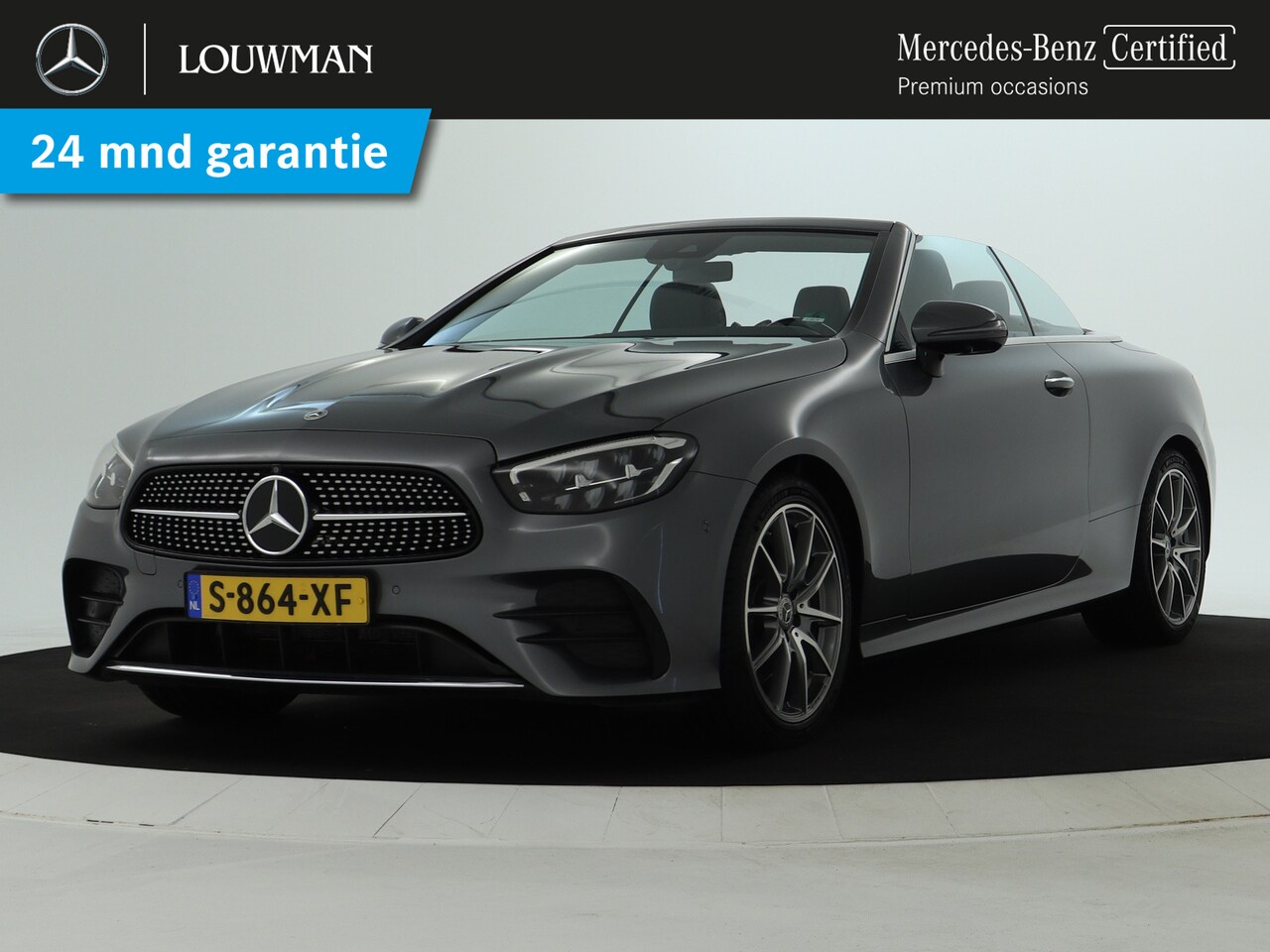 Mercedes-Benz E-klasse Cabrio - 200 AMG Line Inclusief 24 maanden MB Certified garantie voor Europa. - AutoWereld.nl