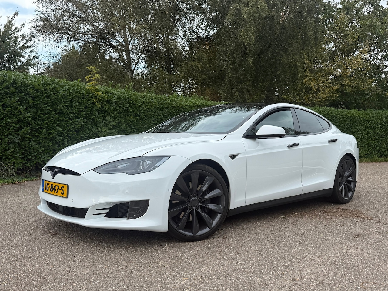 Tesla Model S - 70D Base | Panoramadak | - AutoWereld.nl