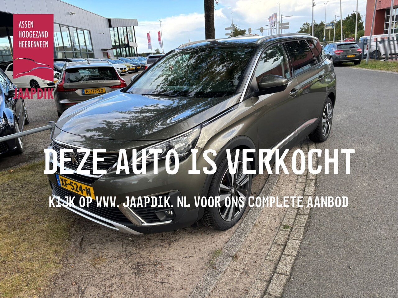 Peugeot 5008 - BWJ 2018 1.2 PureTech 131 PK Allure AUTOMAAT | 7 PER TREKHAAK | APPLE CARPLAY | ANDROID AU - AutoWereld.nl