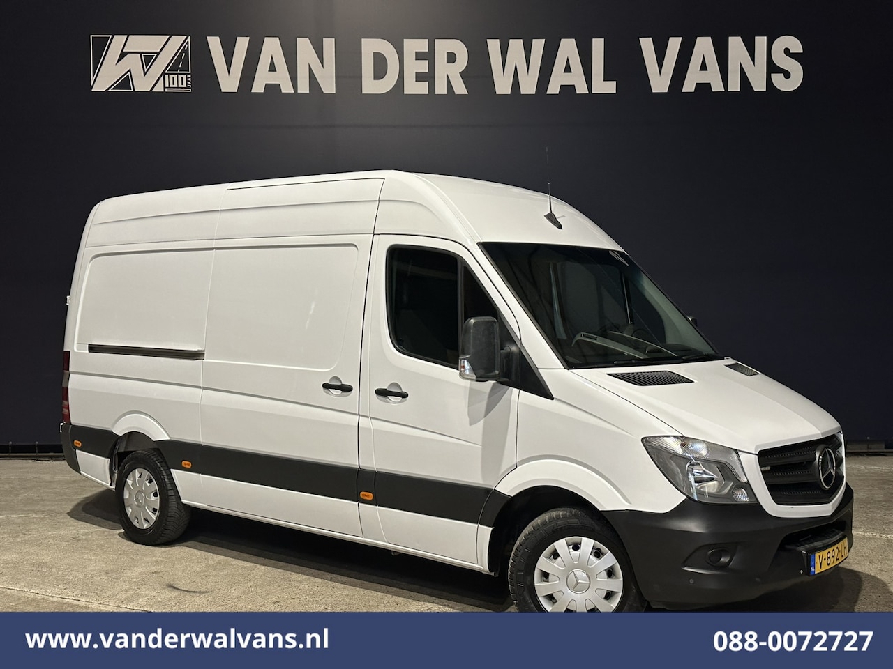 Mercedes-Benz Sprinter - 316 CDI 164pk L2H2 Euro6 # Airco | 2800kg Trekhaak | Cruisecontrol | Parkeersensoren bluet - AutoWereld.nl