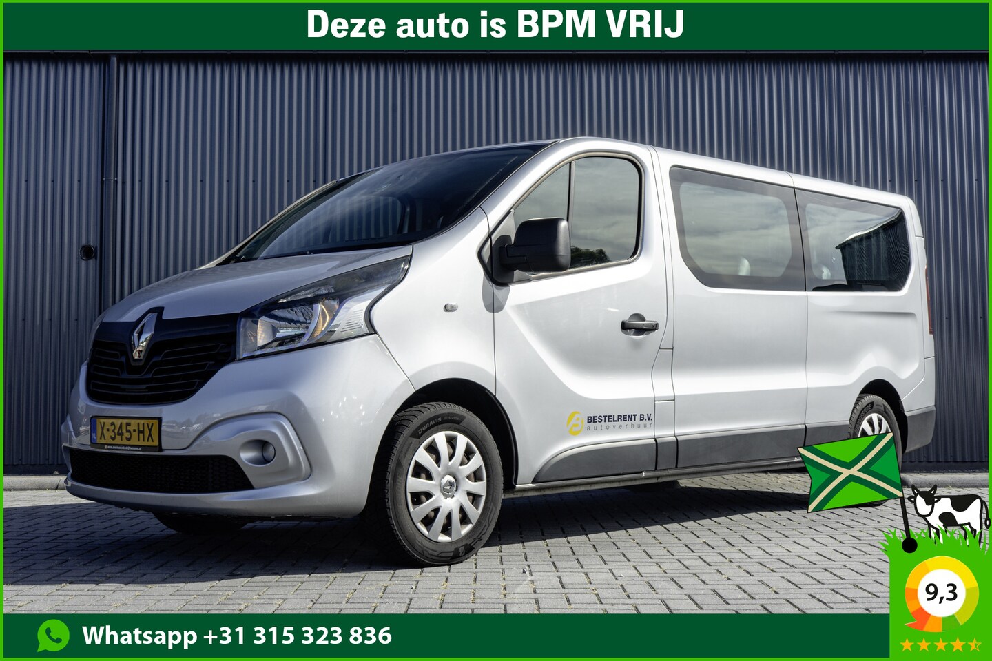 Renault Trafic Passenger - **dCi 9-Pers L2H1 | Incl. BPM, BTW vrij | Navi | R-Link | Airco | Cruise | PDC | Euro 6** - AutoWereld.nl