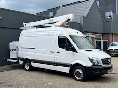 Mercedes-Benz Sprinter - 516 160pk Hoogwerker 14 meter Euro 6 Pto Omvormer Verkeersbord Bedieningspaneel Kastinrich