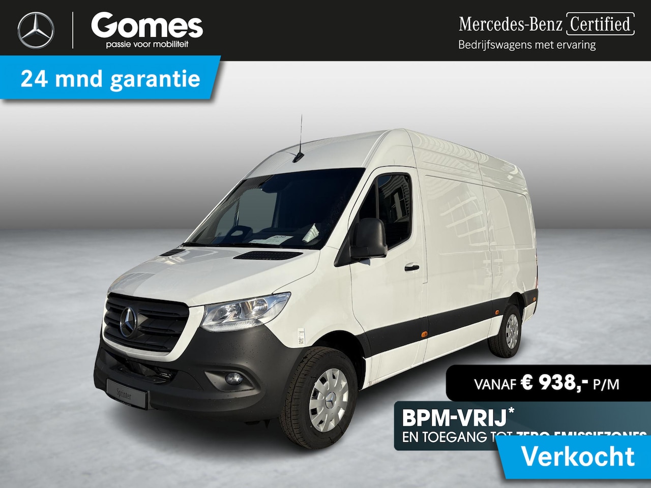 Mercedes-Benz Sprinter - 319 1.9 CDI L2 Pro HD | Sprinter BPM-vrij kopen in 2025 - AutoWereld.nl