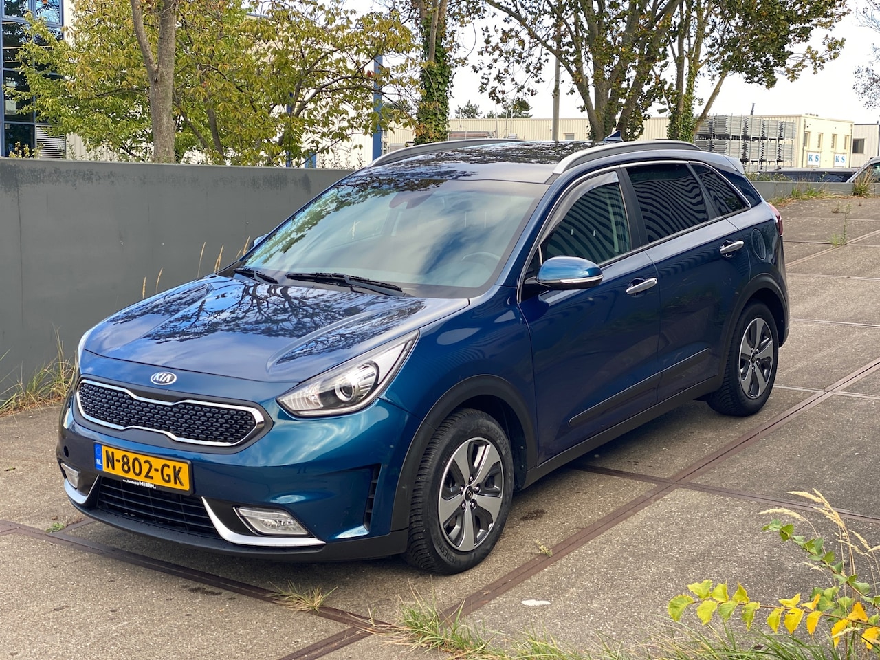 Kia Niro - 1.6 GDi Hybrid DynamicLine Nette Auto Garantie Leder Nap - AutoWereld.nl