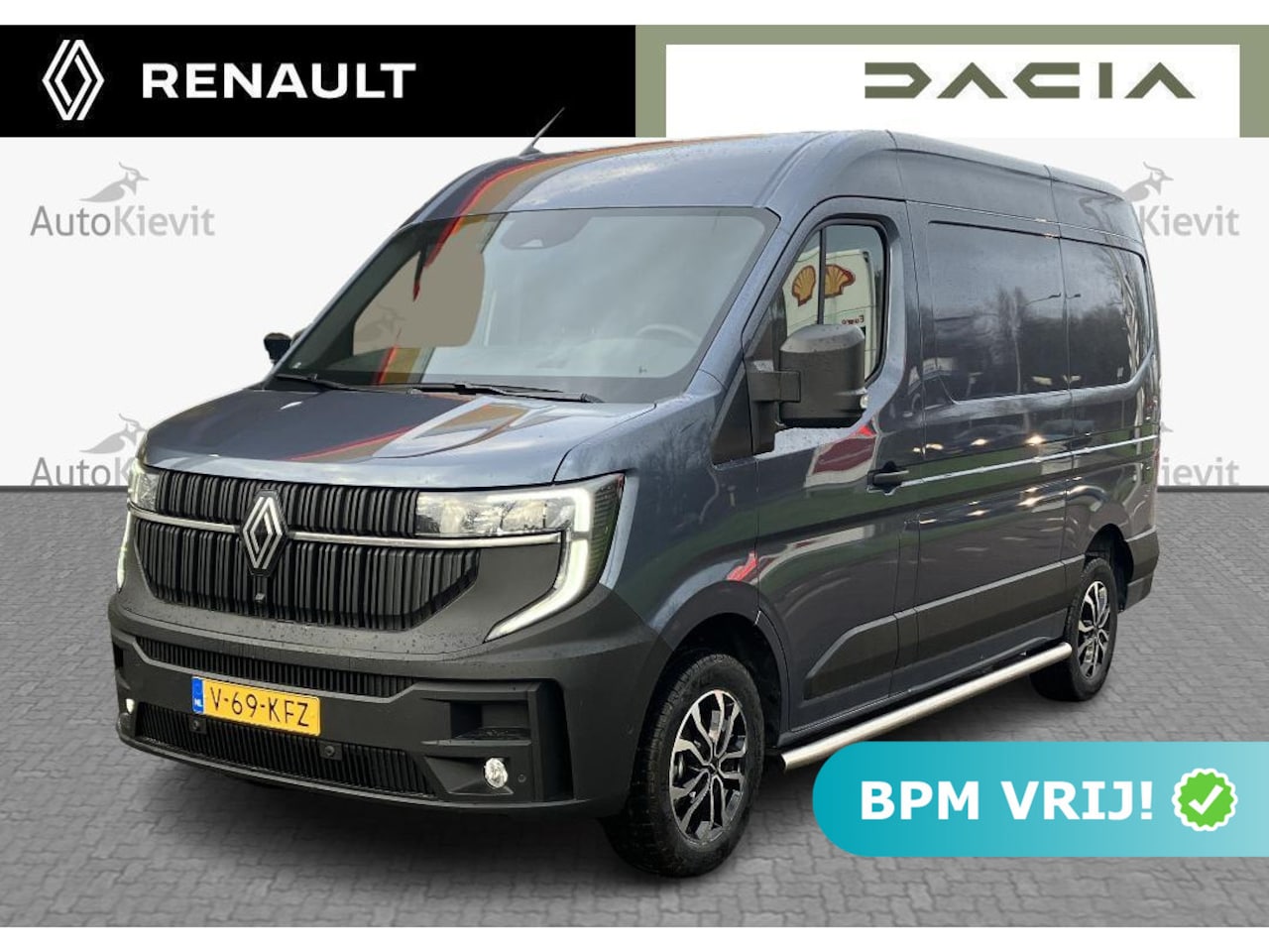 Renault Master - T35 2.0 dCi 170 L2H2 Extra - Lm velgen / Side-bars / Betimmering - AutoWereld.nl
