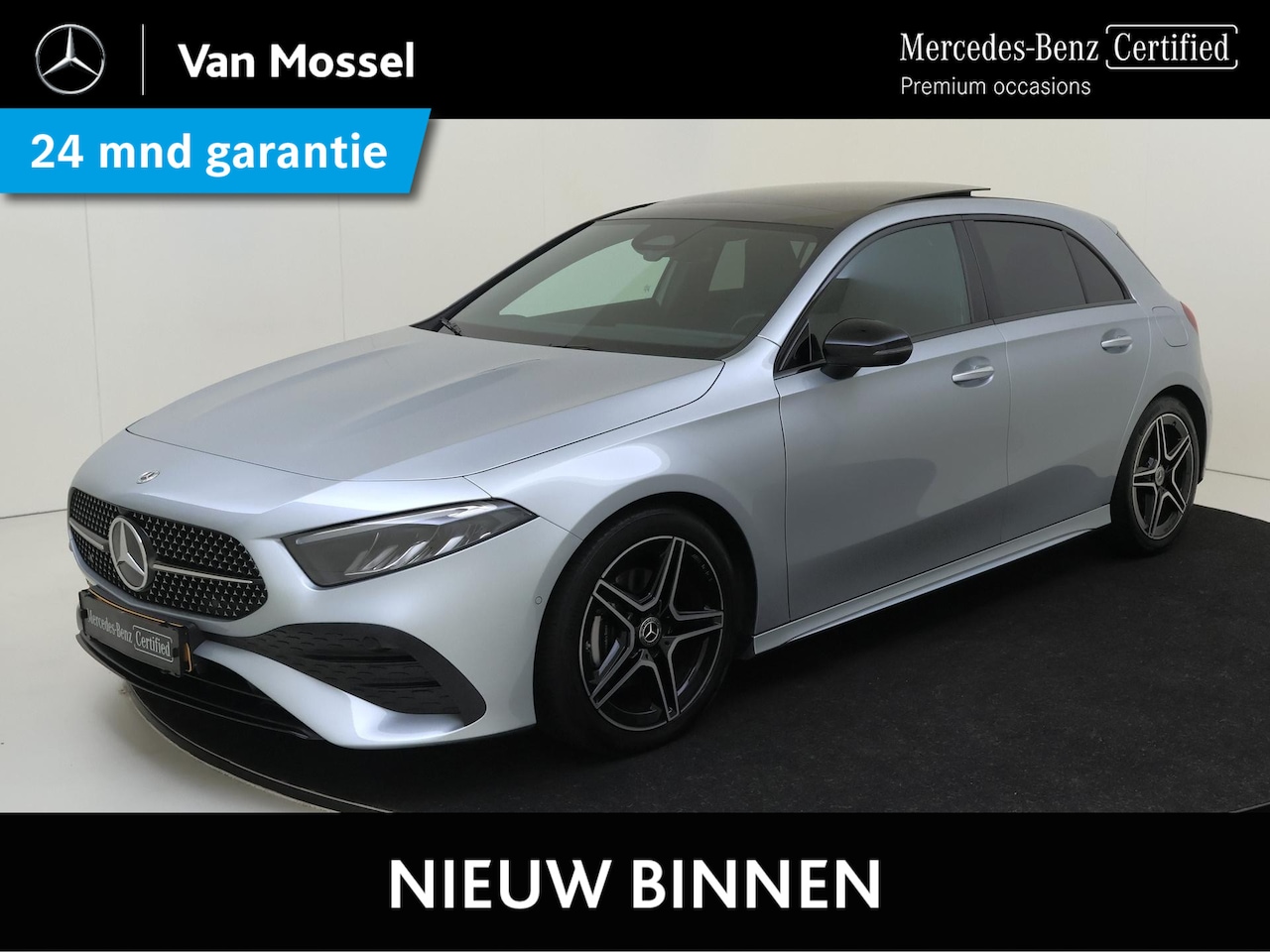 Mercedes-Benz A-klasse - 180 AMG Line / Panoramadak/ Night/ Sfeerverlichting - AutoWereld.nl