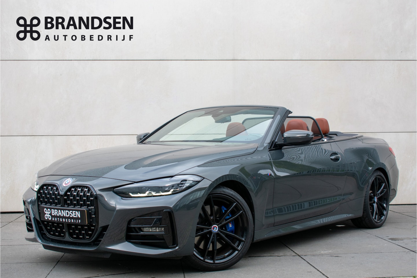 BMW 4-serie Cabrio - 430i High Executive M-Sport -H&K-19"- Keyless-Nekverw.-Trekhaak-Stuur/Stoelverw-Dravitegra - AutoWereld.nl