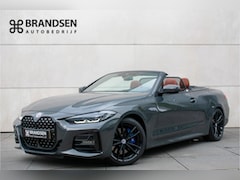 BMW 4-serie Cabrio - 430i High Executive M-Sport -H&K-19"- Keyless-Nekverw.-Trekhaak-Stuur/Stoelverw-Dravitegra