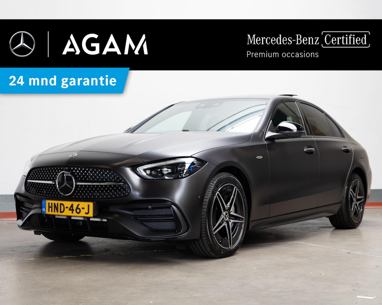Mercedes-Benz C-klasse - Limousine 300e Business Solution AMG Premium PLUS | Panorama dak | Trekhaak - AutoWereld.nl