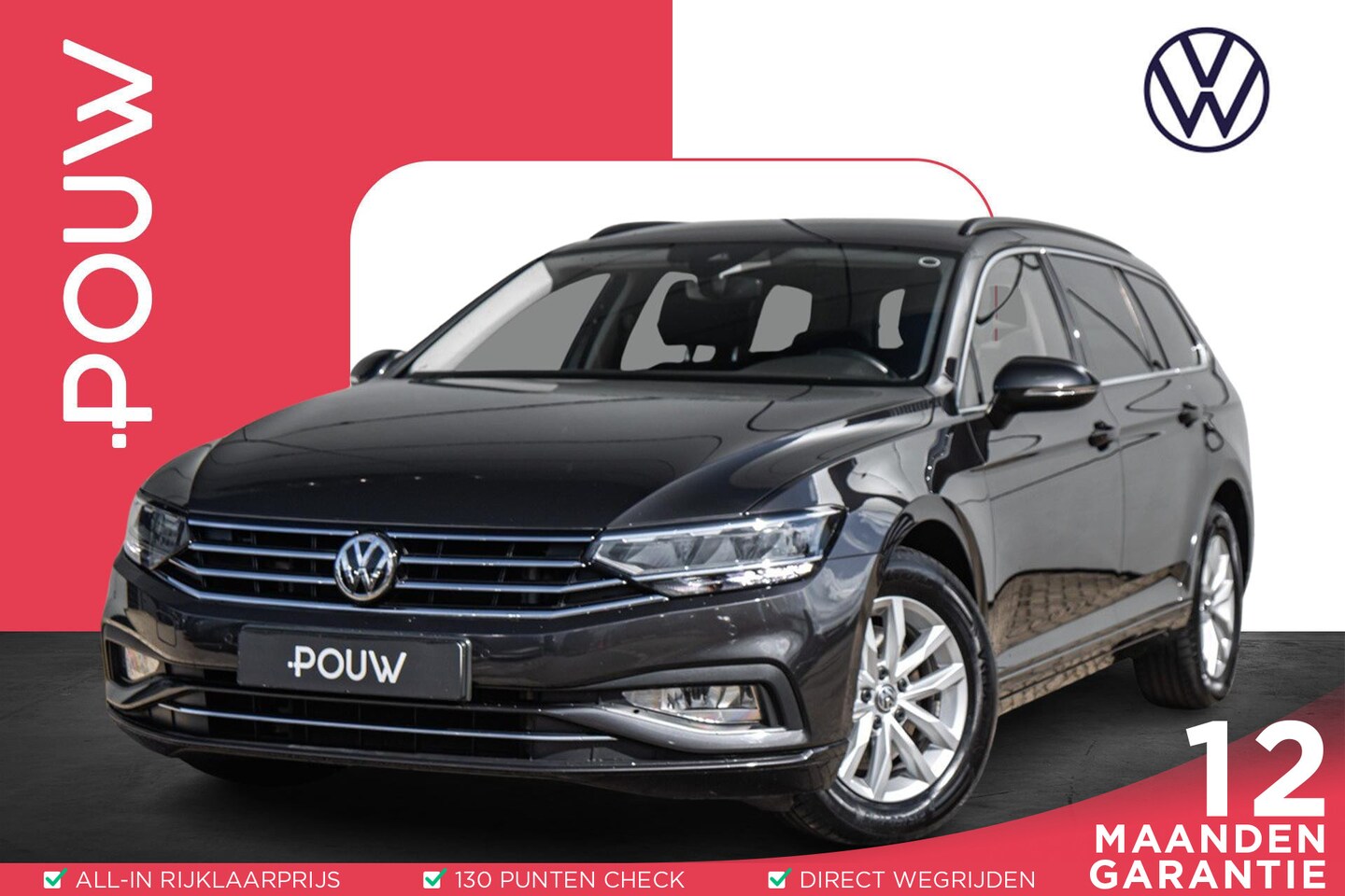 Volkswagen Passat Variant - 1.5 TSI 150pk DSG Elegance Business | Trekhaak | Cruise Control Adaptief | Travel Assist P - AutoWereld.nl