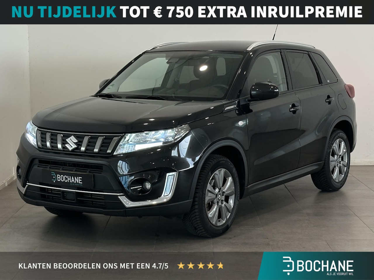 Suzuki Vitara - 1.4 Boosterjet Select Smart Hybrid | Navigatie | Climate Control | Cruise Control | Achter - AutoWereld.nl