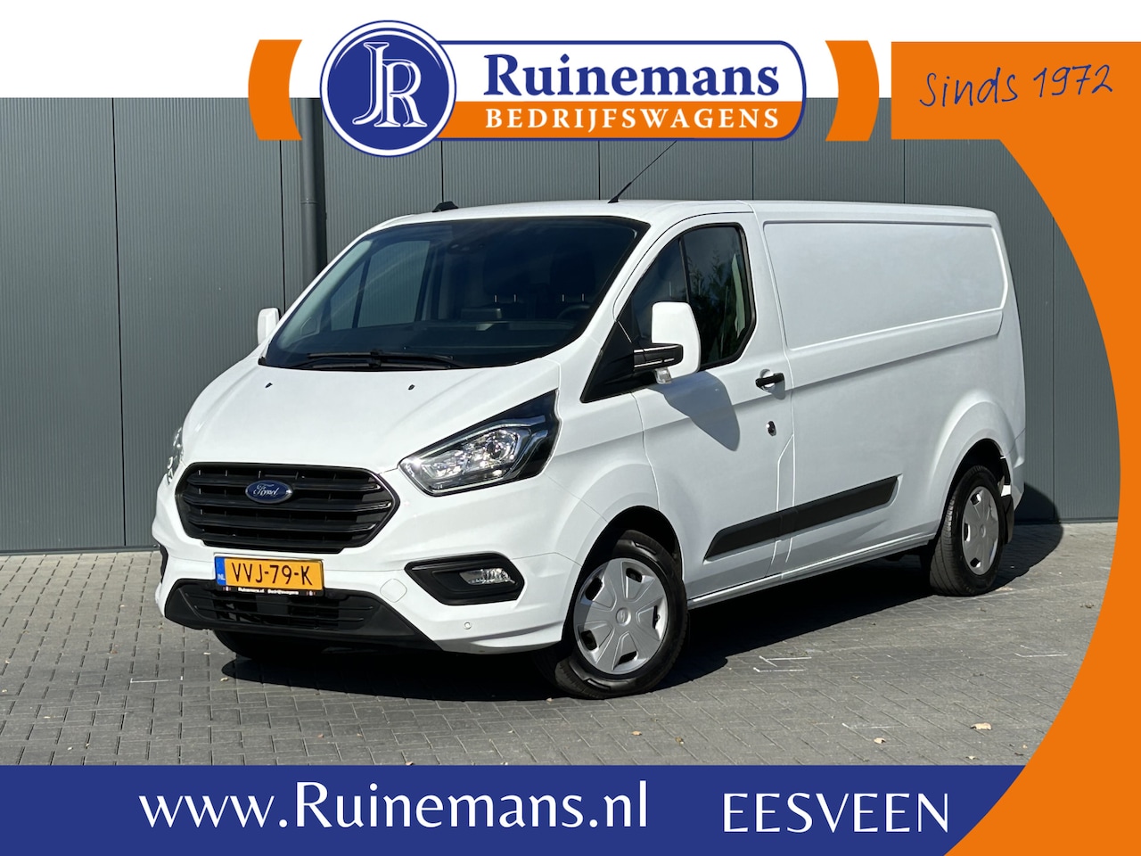 Ford Transit Custom - 2.0 TDCI 130 PK AUTOMAAT / L2H1 / 1e EIGENAAR / 44.043 KM !! / AIRCO / ADAPTIVE CRUISE / N - AutoWereld.nl