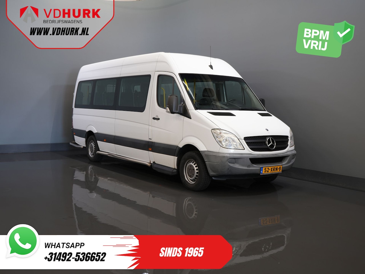 Mercedes-Benz Sprinter - 313 2.2 CDI L3H2 €10.572 Incl. BTW BPM VRIJ! EXPORT Combi/ 9 Persoons/ Kombi/ 9P/ Airco/ R - AutoWereld.nl