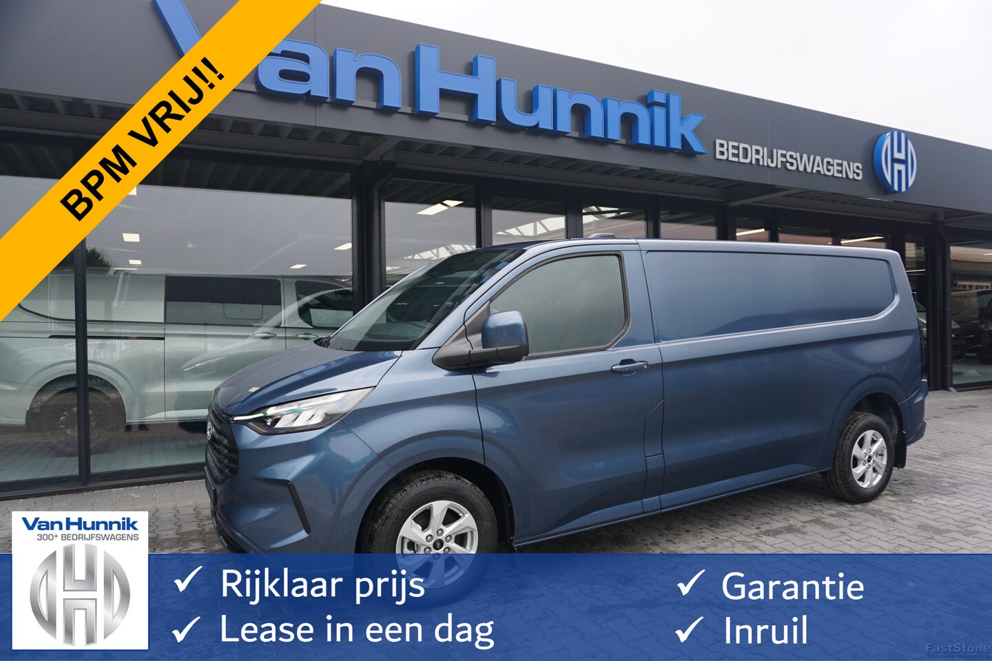 Ford Transit Custom - 300L 136PK Limited BPM VRIJ!! Navi, Cam, Adap. Cruise, 16" LM!! NR. A222 - AutoWereld.nl