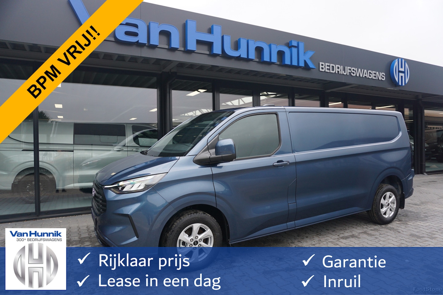 Ford Transit Custom - 300L 136PK Limited BPM VRIJ!! Navi, Cam, Adap. Cruise, 16" LM!! NR. A250 - AutoWereld.nl